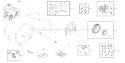 Page A Diagram and Parts List for 020320-0  Briggs and Stratton Pressure Washer